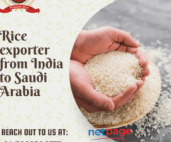 Rice Exporter from India to Saudi Arabia