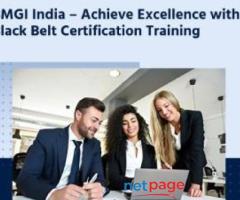BMGI India – Achieve Excellence with Black Belt Certification Training Mumbai Central