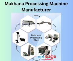 Makhana Processing Machine Manufacturer AmbalaCantt.