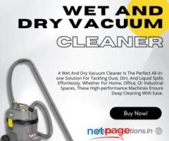 Wet and Dry Vacuum Cleaner - Delta Solutions New Delhi