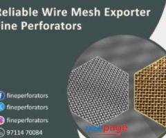Reliable Wire Mesh Exporter – Fine Perforators