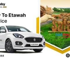 Affordable Lucknow to Etawah Cab Service – Mr. Cabby