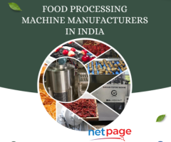 Food Processing Machine Manufacturers in India