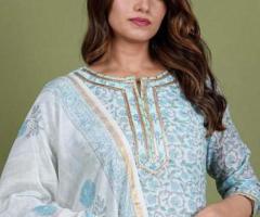 block print suits Jaipur, Gota work suit Jaipur, Cotton Kurta Set Jaipur