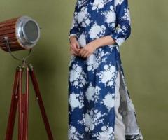 block print suits Jaipur, Gota work suit Jaipur, Cotton Kurta Set Jaipur - Image 4/4