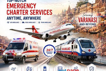 Panchmukhi Low Cost Air Ambulance in Varanasi- Saving Lives, Every Mile