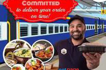 Oder Hot and Delicious Food in Train with Rajbhog Khana