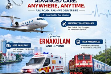 Panchmukhi Emergency Air Ambulance in Ernakulam- where Compassion Meets Care