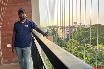 Professional Monkey Safety Nets Installation in Coimbatore by GSA Enterprises