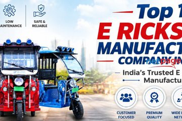 Top 10 E Rickshaw Manufacturer in India