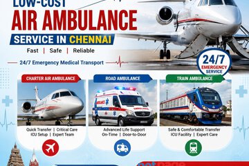 Book a Comfortable Medical Transfer with Panchmukhi Air Ambulance in Chennai