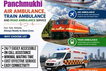 Panchmukhi Train Ambulance in Kolkata- emergency Preparedness at every step