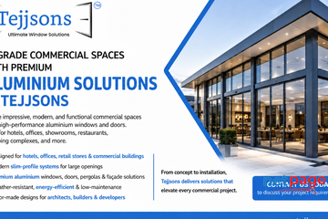 Premium Custom Aluminium Windows and Doors | Tejjsons India