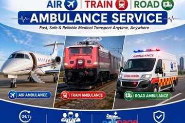 Panchmukhi Hi Tech Train Ambulance from Delhi - Secure Rail Evacuation