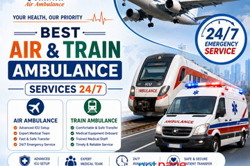 Choose Vedanta Air Ambulance Service in Guwahati with Medical Assistance