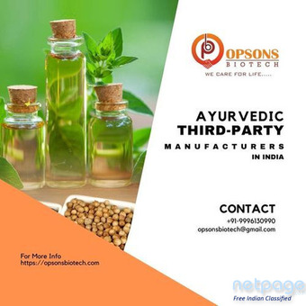 Ayurvedic Third-Party Manufacturers in India | Opsons Biotech