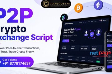 Turn P2P Concepts into Trading Platforms with P2P Crypto Exchange Script