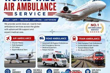 Panchmukhi Best Patient Shifting Air Ambulance in Thiruvananthapuram- Every Mile, Dedicated To Care