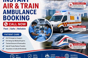 Panchmukhi Best Patient Shifting Ambulance in Patna - Your Safe Medical Journey during emergency