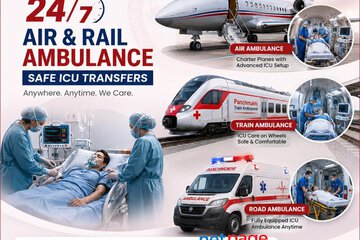 Experience a risk-free travel experience with Panchmukhi Air Ambulance Services in Hyderabad