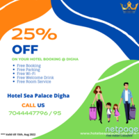 Independence day offer-25% OFF on Hotel Booking in Digha