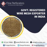 Govt. Registered Wire Mesh Exporter in India