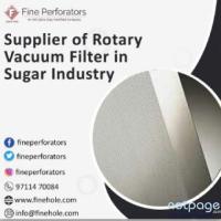 Supplier of Rotary Vacuum Filter in Sugar Industry