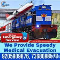 Falcon Train Ambulance in Guwahati Delivers Transportation Service with ICU Facilities