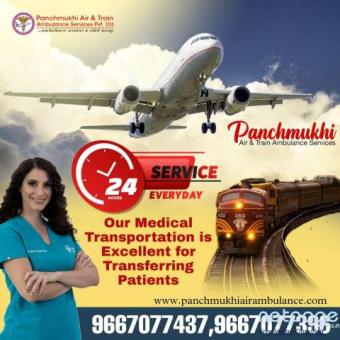 Panchmukhi Train Ambulance in Patna is Available Round the Clock to Relocate Patients Safely