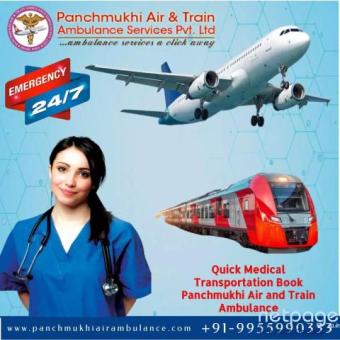 Panchmukhi Train Ambulance in Patna Helps in Shifting Patients without Any Discomfort