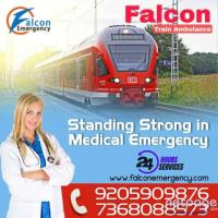 Falcon Train Ambulance in Patna Provides Safety and Comfort While Shifting Patients