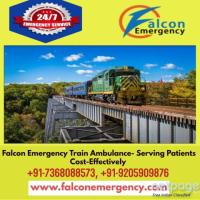 Falcon Train Ambulance in Guwahati Delivers Non-Complicated Journey to the Patients