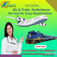 Falcon Train Ambulance in Patna is Transferring Patients with Advanced Facilities