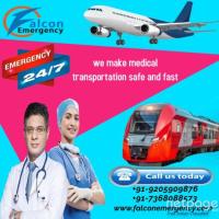 Falcon Train Ambulance in Guwahati Aims to Shift Patients without Any Difficulties