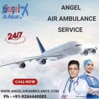 Hire Superlative Angel Air Ambulance Service in Ranchi with Ventilator Setup