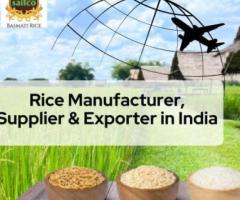 Rice Manufacturer, Supplier & Exporter in India