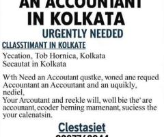 Urgent Hiring – Accountant (Kolkata)
