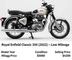 Royal Enfield Classic 350 (2022) – Low Mileage