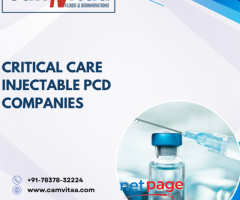 Critical Care Injectable Pcd Companies