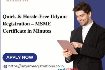 Quick & Hassle-Free Udyam Registration – MSME Certificate in Minutes