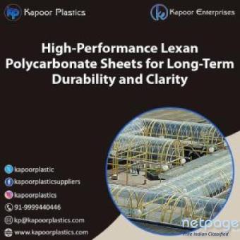 High-Performance Lexan Polycarbonate Sheets for Long-Term Durability and Clarity
