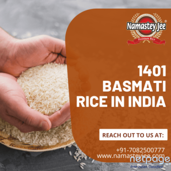 1401 Basmati Rice in India