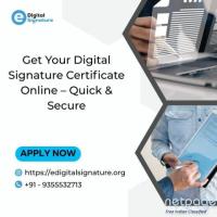 Get Your Digital Signature Certificate Online – Quick & Secure