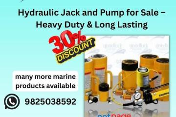 Hydraulic Jack and Pump for Sale – Heavy Duty & Long Lasting