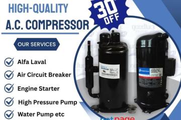 High-Quality A.C. Compressor | Durable & Energy Efficient Unit