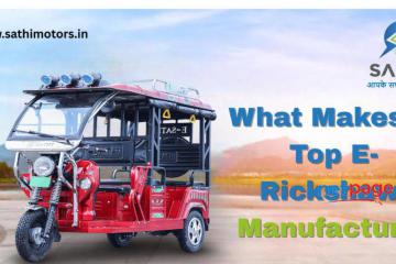 Best E Rickshaw Brands in India