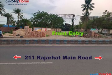 21,000 Sq. Ft. Prime Commercial Land for Lease - Rajarhat Main Road
