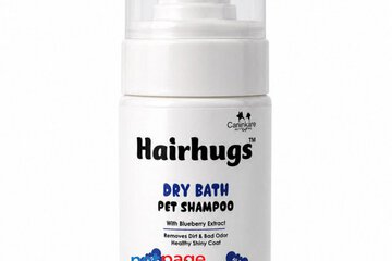 Caninkare Hairhugs Dry Bath Blue Pet Shampoo