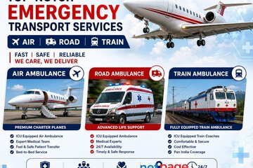 Get Panchmukhi Air and Train Ambulance in Ernakulam to Hospital-Like Features
