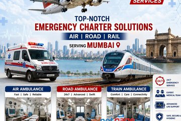 Panchmukhi Air and Train Ambulance in Mumbai Never Stops Providing Care during Transfer